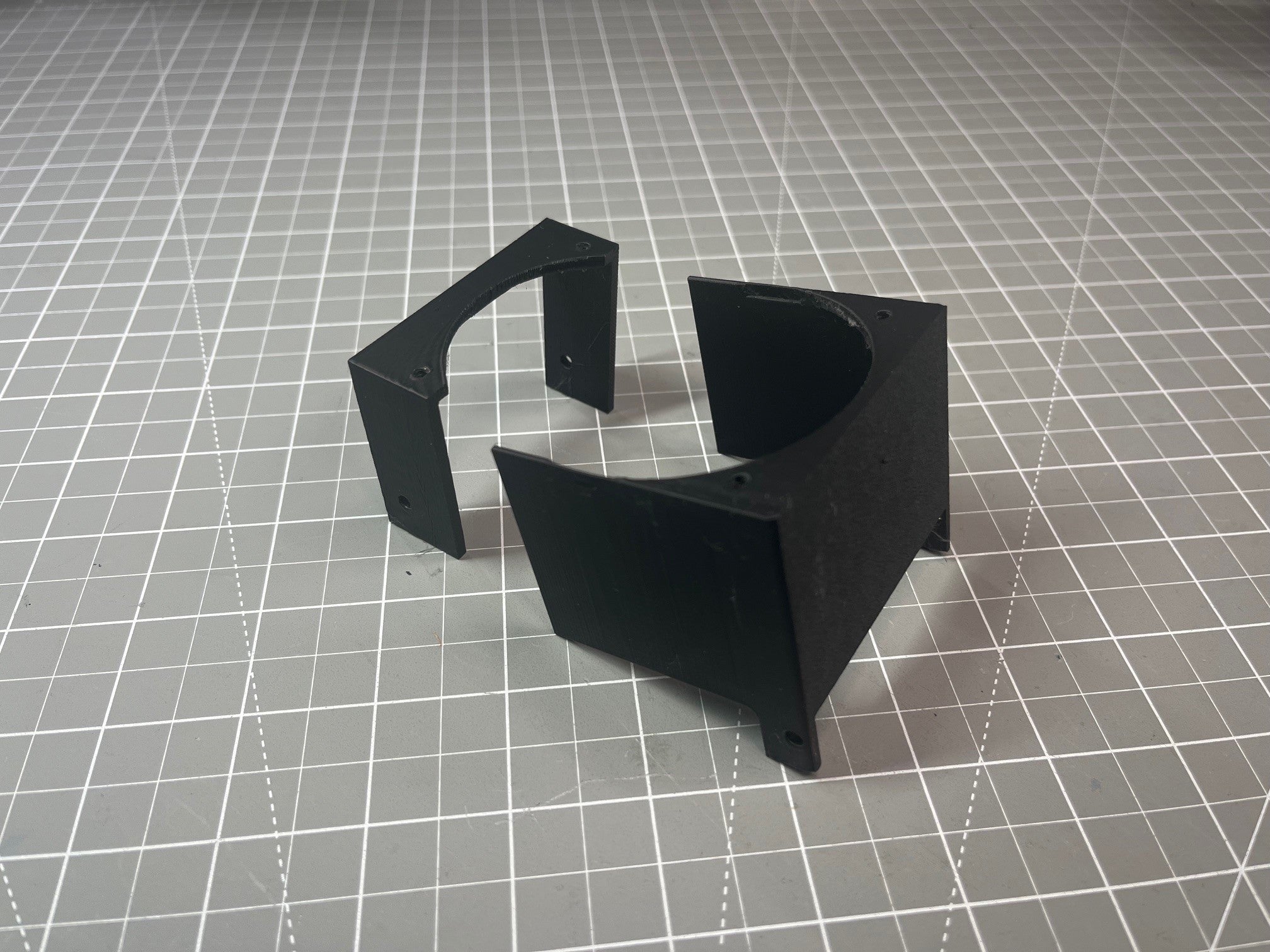 MFC Speaker Relocation Brackets - Front Speaker Mounts ** All New **