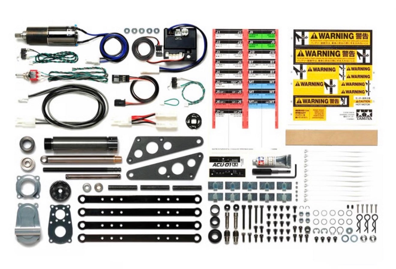 1/14 R/C Mercedes-Benz Arocs 4151 8x4 Tipper Truck KIT (Truck Kit + Electric Actuator Set)