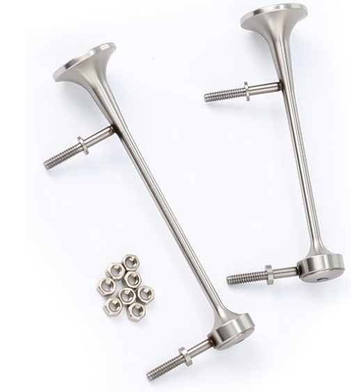 1/14 Scale Metal European Style - Air Horn in Stainless Steel