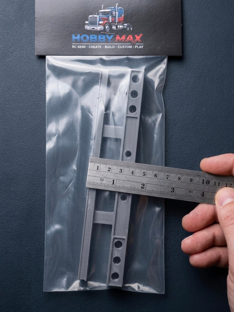 1/14 Scale Mansfield Rear Bumper - 6 lights Tall (Lenses & Lights sold separately)