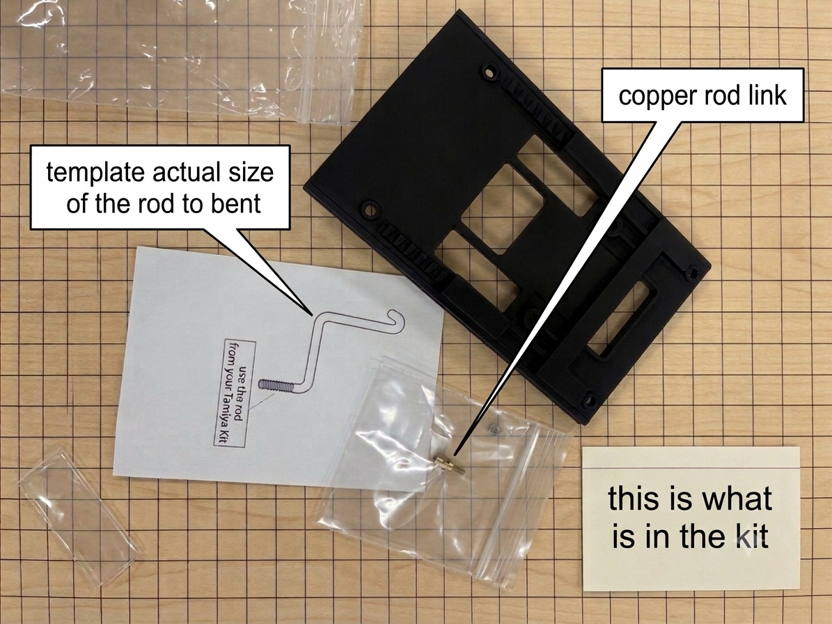 Remote 5th wheel, King Pin Release - Kit