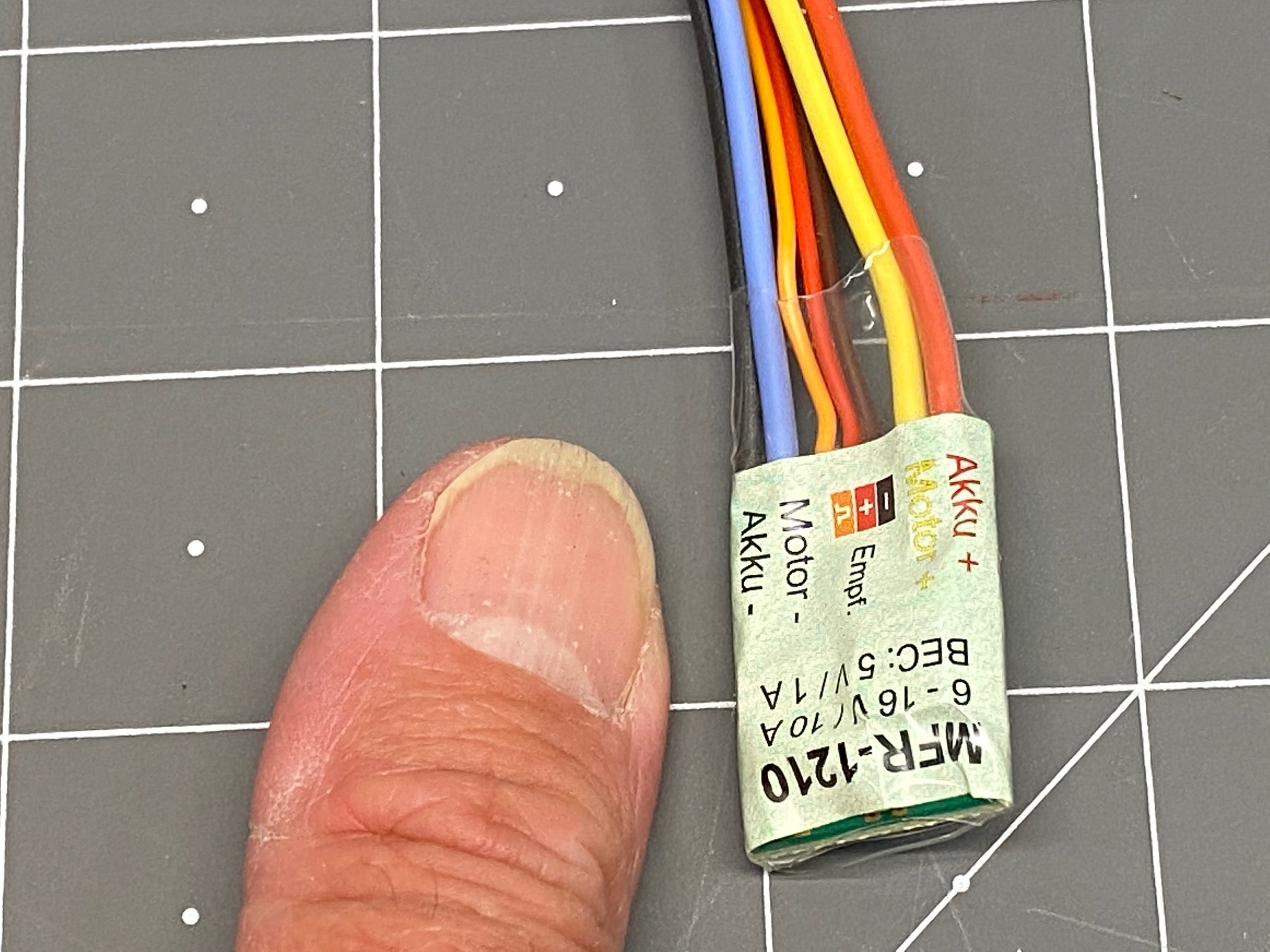 Beier Mini Speed Controller ESC MFR-1210