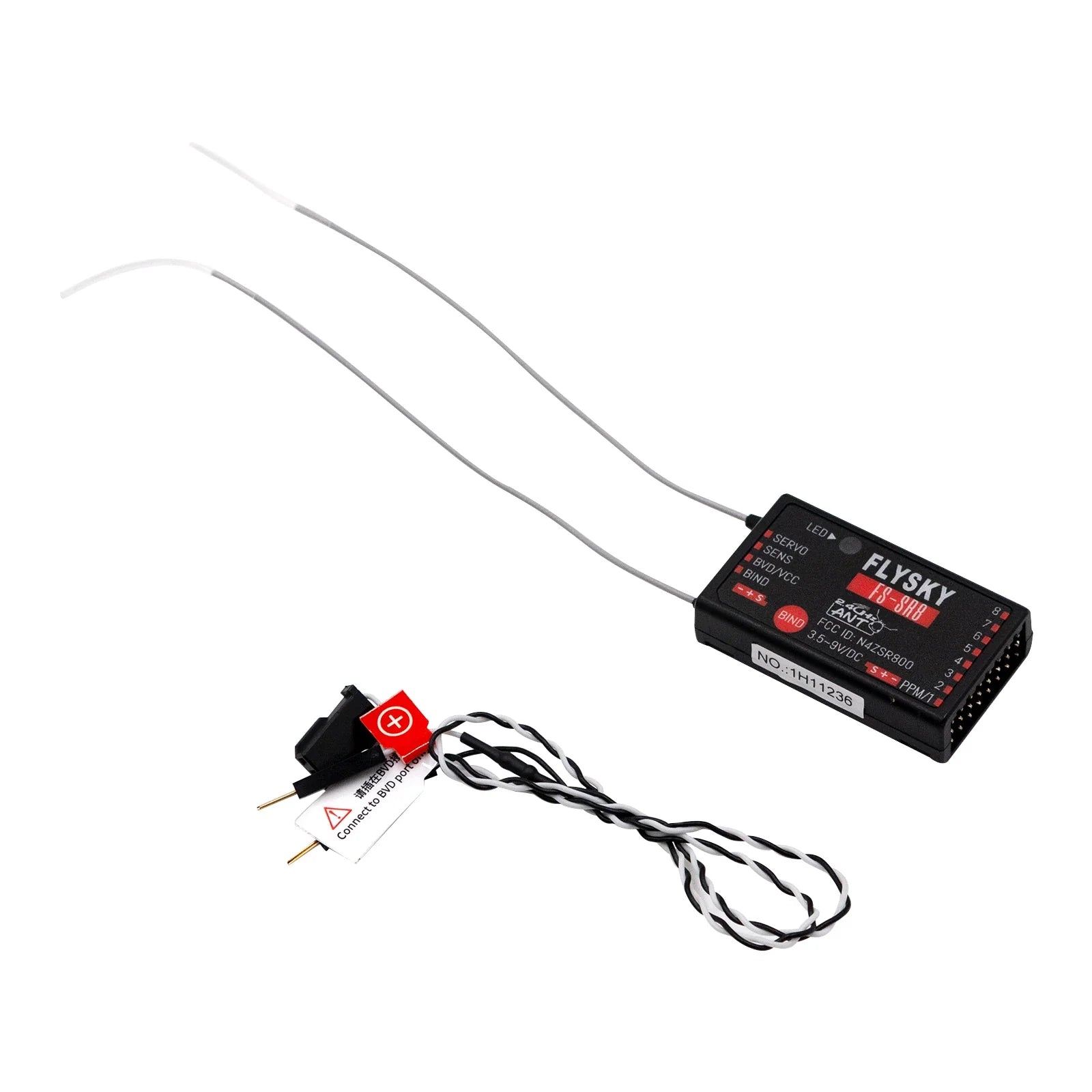 2.4G ANT 8CH Mini Receiver for FS-ST8 Radio