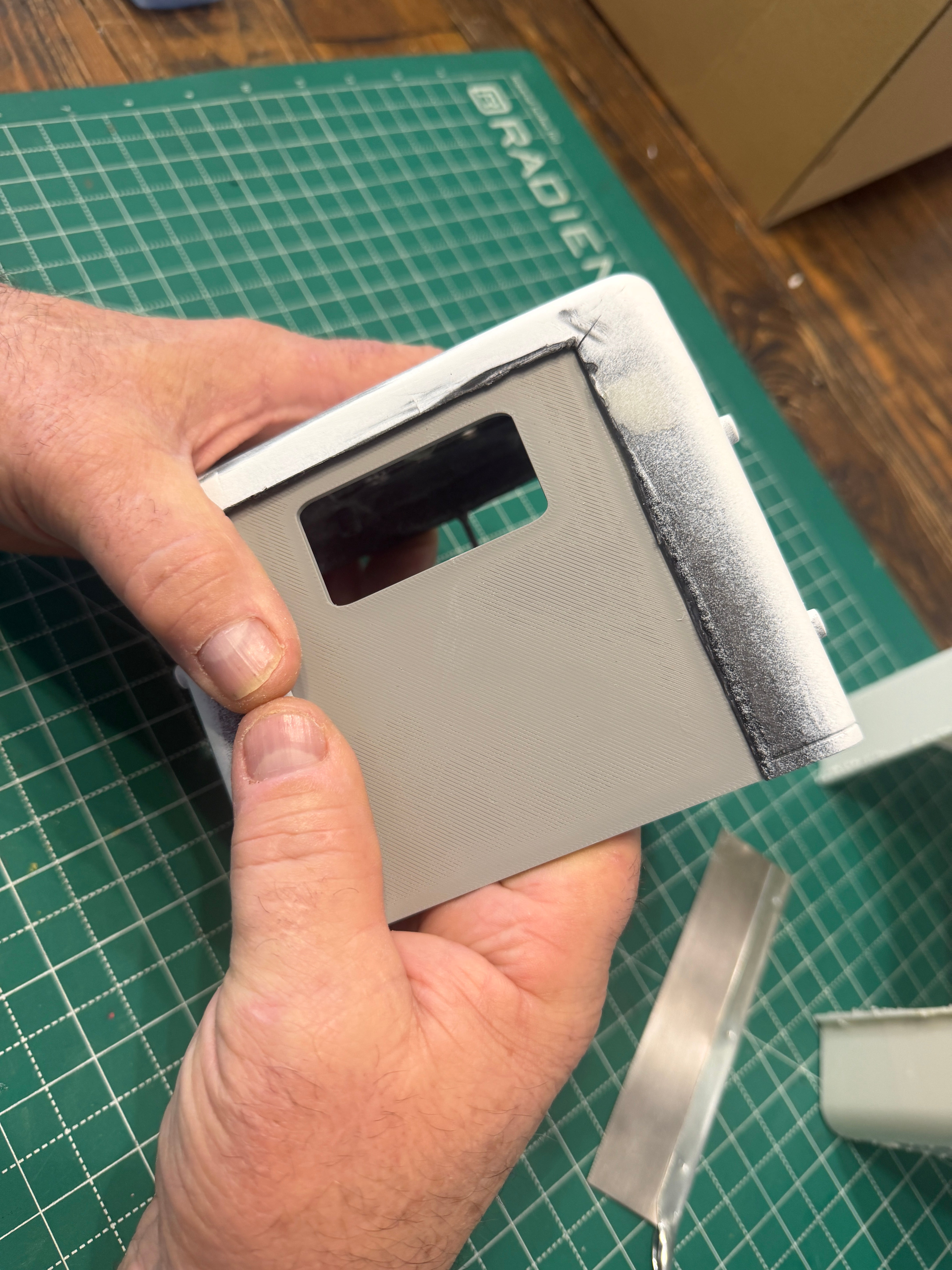 Day Cab Back Panel with window rectangle