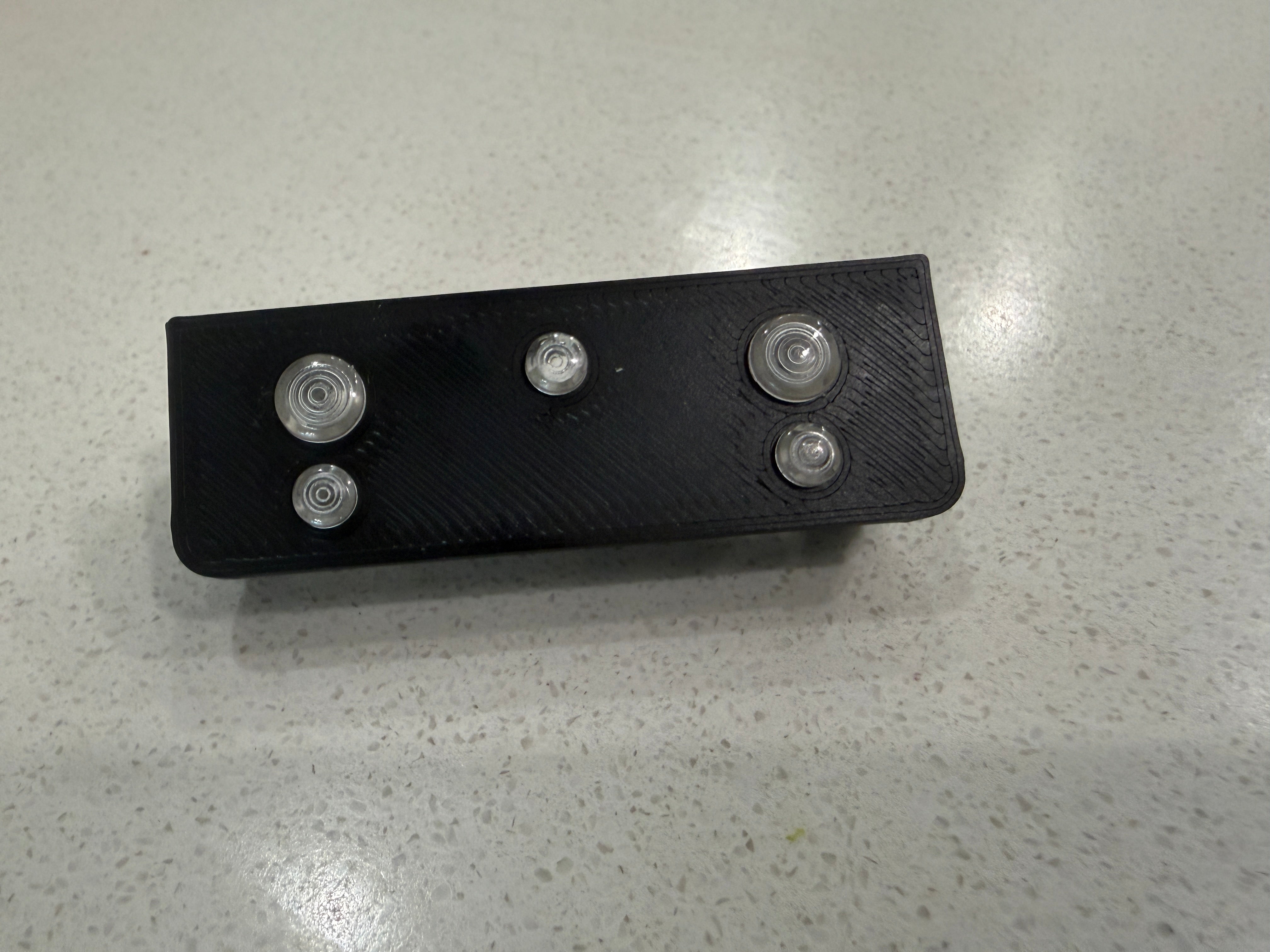 Rear Center Plate w. 5 Holes (lights and lenses sold separately)