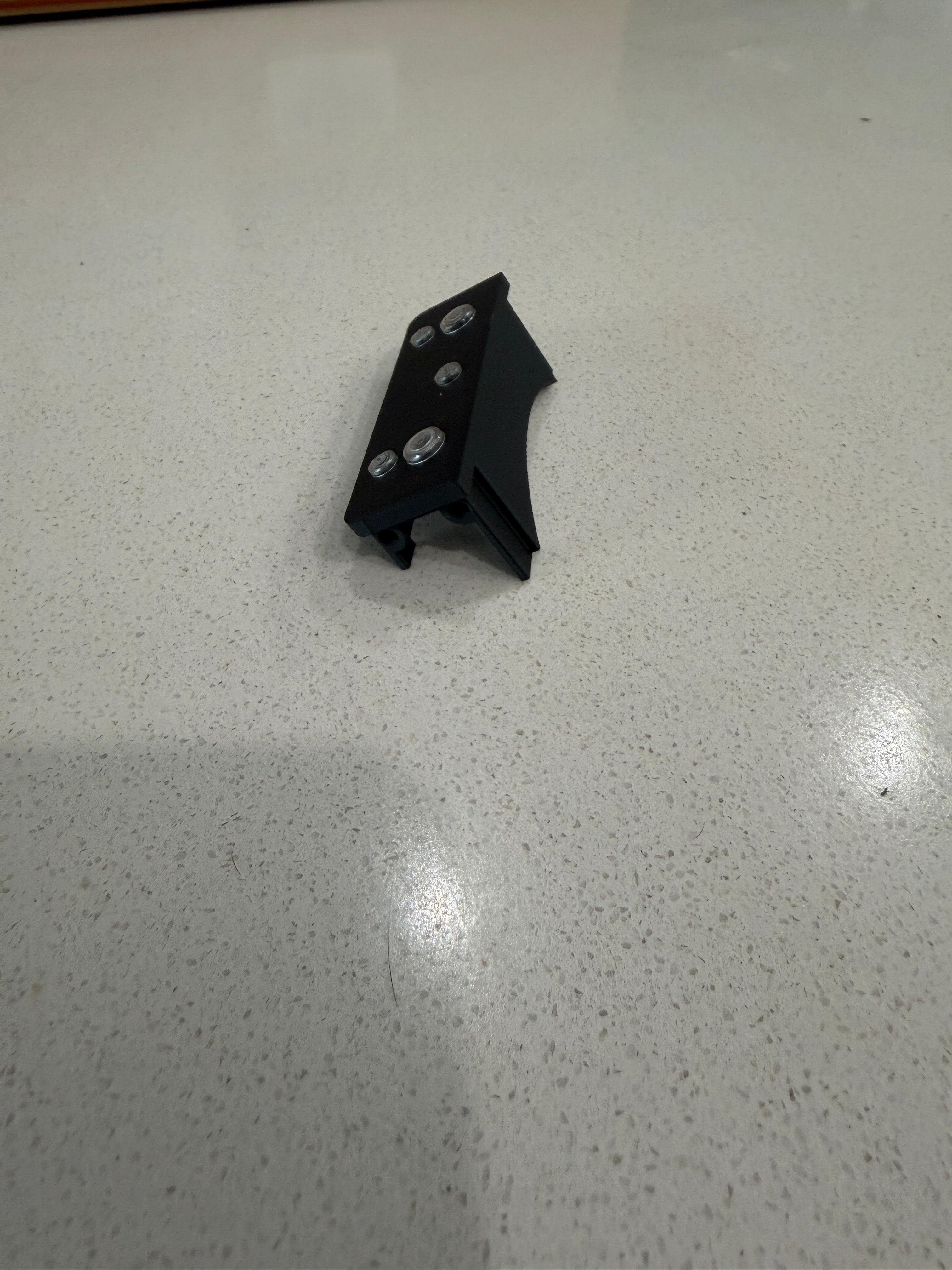 Rear Center Plate w. 5 Holes (lights and lenses sold separately)