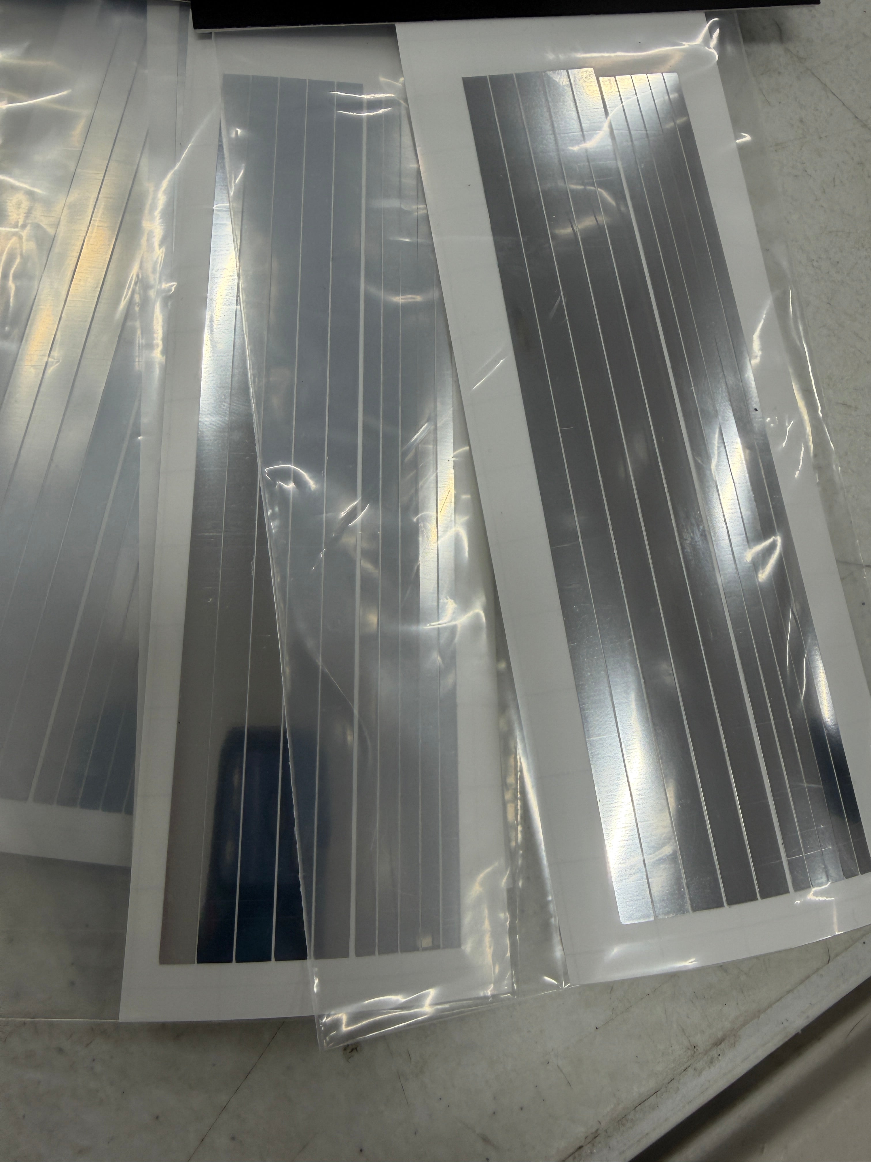 Black Strap Decals for Air Cleaners & Tanks
