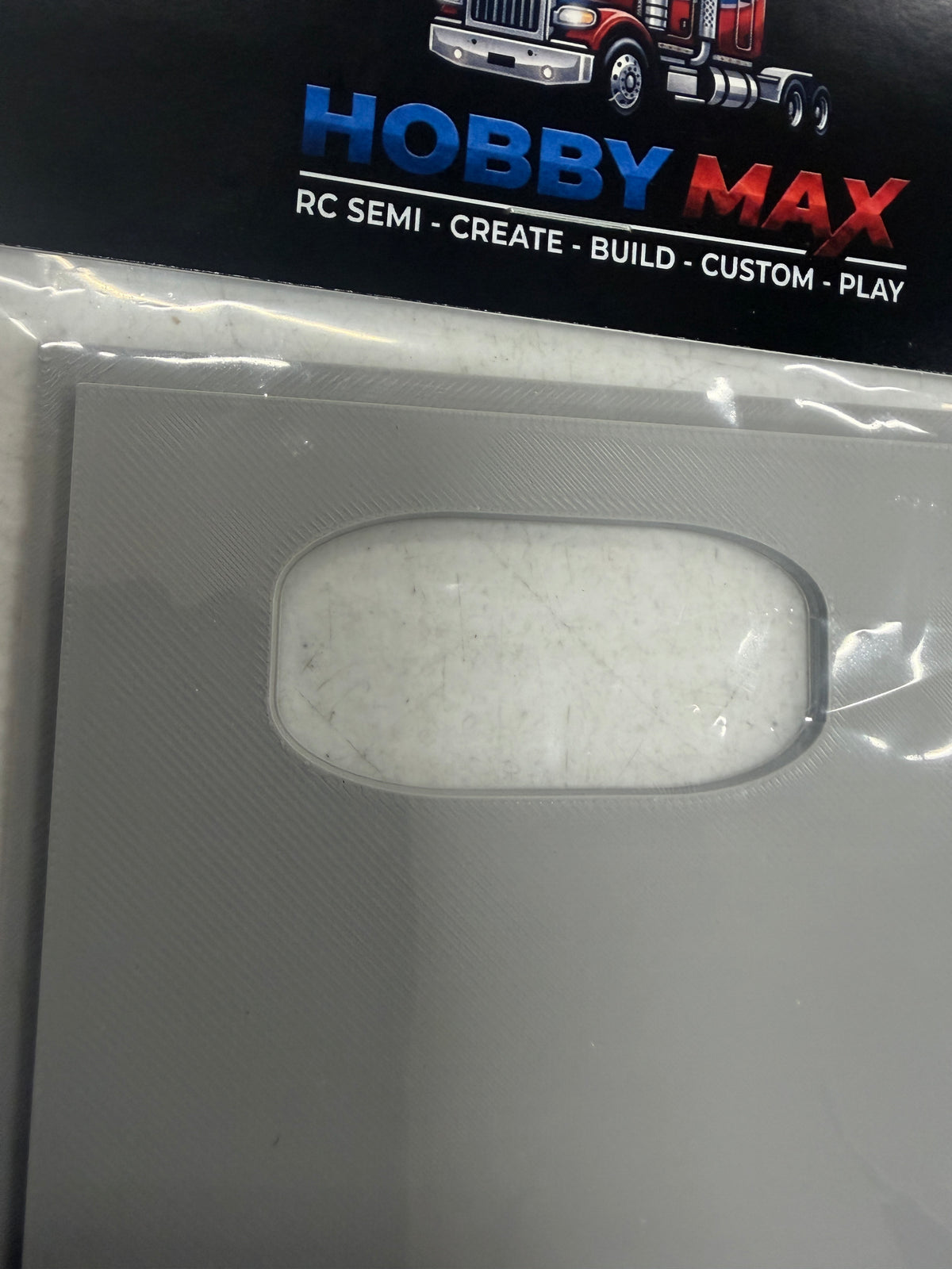 Day Cab Back Panel with window rectangle - Color might vary