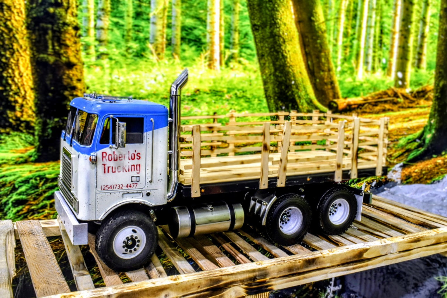 Showcasing Custom Semi by Ron