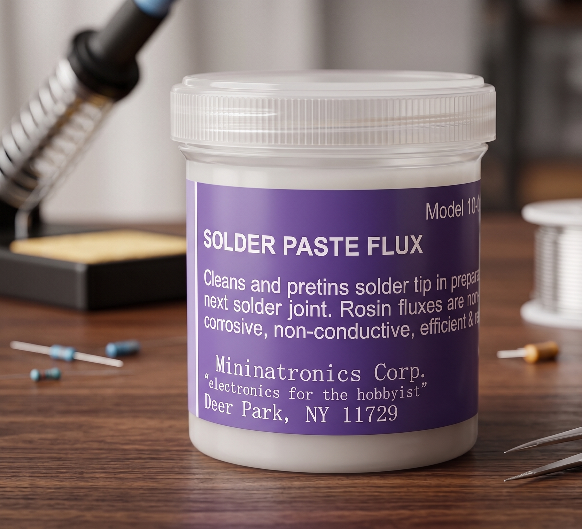 Miniatronics Rosin Soldering Flux Paste (2oz)