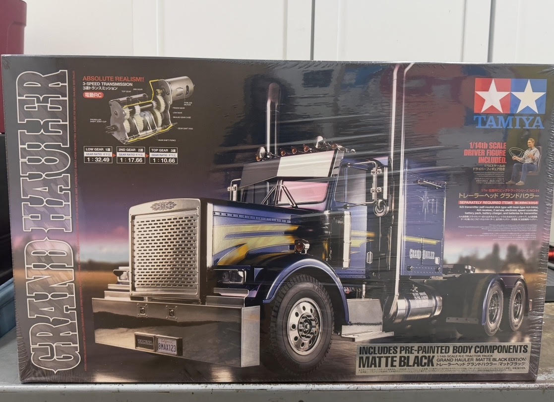 MATTE EDITION - Tamiya 1/14 Scale Grand Hauler - Unpainted Version MATTE